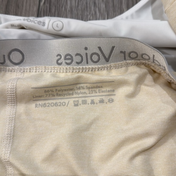 Outdoor Voices Court Dress | Size Large | Cream White - Picture 9 of 11